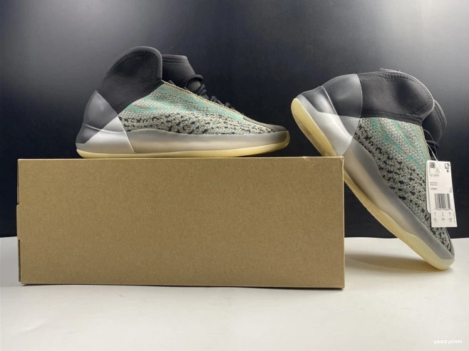 Adidas Blue Teal Yeezy G58864 QNTM 1211